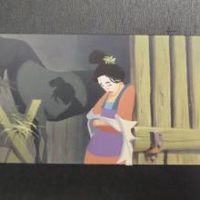 Mulan Background Color Key Painting - ID: maydis73 Walt Disney