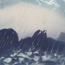 Land Before Time Color Key Concept - ID: maylandbefore20057 Don Bluth