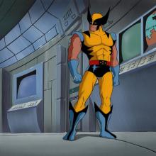 X-Men Production Cel & Background - ID: mayxmen20536 Marvel