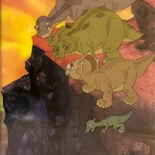Land Before Time Production Cel - ID: novland20003 Don Bluth