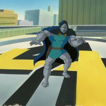 Fantastic Four Production Cel and Background - ID: octfantfour20239 Marvel