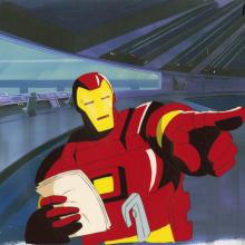 Iron Man Production Cel - ID: octironman20398 Marvel