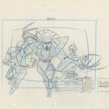 X-Men Layout Drawing - ID: octxmen20013 Marvel