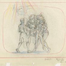 X-Men Layout Drawing - ID: octxmen20096 Marvel