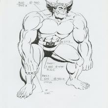 X-Men Xerox Model Sheet - ID: octxmen20103 Marvel