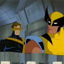 X-Men Production Cel and Background - ID: octxmen20214 Marvel