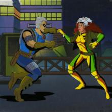 X-Men Production Cel and Background - ID: octxmen20764 Marvel