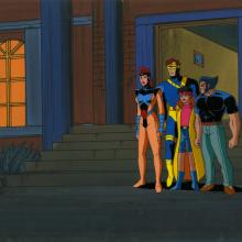 X-Men Production Cel and Background - ID: octxmen20783 Marvel