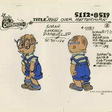 Alvin and the Chipmunks Model Cel - ID: septalvin20132 Bagdasarian