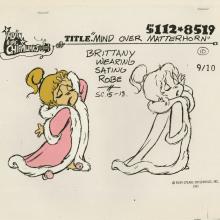 Alvin and the Chipmunks Model Cel - ID: septalvin20137 Bagdasarian
