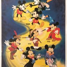 Mickey Through the Years Poster - ID: septmickey20047 Walt Disney