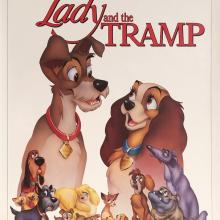 Lady and the Tramp Walt Disney Classic One-Sheet Poster - ID: septtramp20056 Walt Disney