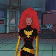 X-Men Production Cel & Background - ID: septxmen2921 Marvel