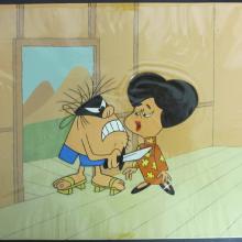 Fractured Fairy Tales Production Cel & Background - ID: ward9349 Jay Ward
