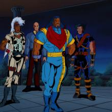 X-Men Production Cel & Background - ID: xmen3613 Marvel
