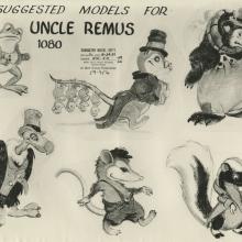 Song of the South Photostat Model Sheet - ID: aprsouth21167 Walt Disney