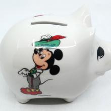 Reutter Porzellan Mickey Mouse Piggy Bank - ID: augdisneyana20061 Disneyana