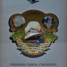 Disney Cruise Line Panama Canal Crossing Jumbo Pin & Print - ID: augdisneyana20116 Disneyana
