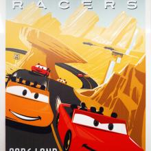 Radiator Springs Racers Metal Attraction Poster Replica - ID: augdisneyana20130 Disneyana