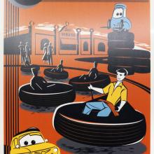 Luigi's Flying Tires Metal Attraction Poster Replica - ID: augdisneyana20131 Disneyana