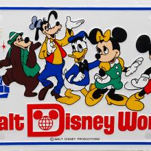 Walt Disney World Vanity License Plate - ID: augdisneyana20163 Disneyana