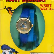 1984 Happy Birthday Donald Duck Watch - ID: augdisneyana20210 Disneyana