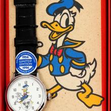 1994 Ingersoll Donald Duck Wrist Watch - ID: augdisneyana20226 Disneyana
