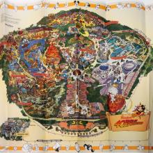 Disneyland “40 Years of Adventures” 1995 Map - ID: augdisneyana20259 Disneyana