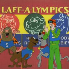 Laff-A-Lympics Production Cel - ID: auglaff21119 Hanna Barbera