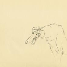 Lady and the Tramp Production Drawing - ID: augtramp21095 Walt Disney