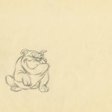 Lady and the Tramp Production Drawing - ID: augtramp21097 Walt Disney