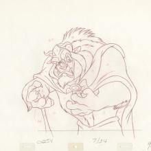 Beauty and the Beast Production Drawing - ID: decbeast20045 Walt Disney