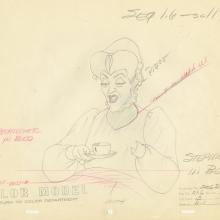 Cinderella Production Drawing - ID: deccinderella20016 Walt Disney