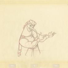 Hercules Production Drawing - ID: dechercules20053 Walt Disney