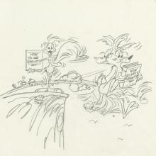 Chuck Jones Original Looney Tunes Drawing - ID: declooney20113 Chuck Jones