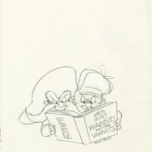 Chuck Jones Original Looney Tunes Drawing - ID: declooney20116 Chuck Jones