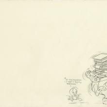 Chuck Jones Original Looney Tunes Drawing - ID: declooney20120 Chuck Jones