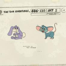 Tiny Toon Adventures Model Cel - ID: dectinytoons20300 Warner Bros.