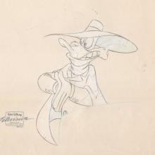 Darkwing Duck Production Drawing - ID: febdarkwing21575 Walt Disney