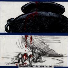 Black Cauldron Storyboard Drawings - ID: jancauldron21004 Walt Disney