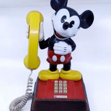 Mickey Mouse Push Button Phone - ID: jandisneyana21756 Disneyana