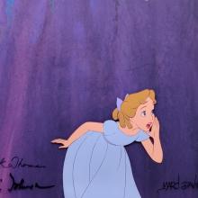 Signed Peter Pan Production Cel - ID: janpeter21071 Walt Disney
