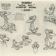 Dumbo Photostat Model Sheet - ID: juldumbo21276 Walt Disney