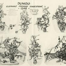 Dumbo Photostat Model Sheet - ID: juldumbo21278 Walt Disney