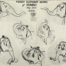 Dumbo Photostat Model Sheet - ID: juldumbo21279 Walt Disney