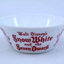 Snow White and the Seven Dwarfs Vitrock Bowl - ID: julydisneyana21011 Disneyana