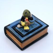 1995 Disney Gallery Jiminy Cricket Trinket Box - ID: julydisneyana21049 Disneyana