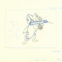 The Impossibles Layout Drawing - ID: julyimpossibles20101 Hanna Barbera