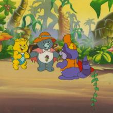 The Care Bears Production Cel and Background - ID: juncarebears21080 DiC