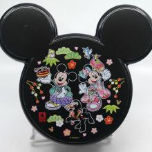 Mickey Tokyo Disneyland Black Bento Box Container - ID: jundisneyana20259 Disneyana